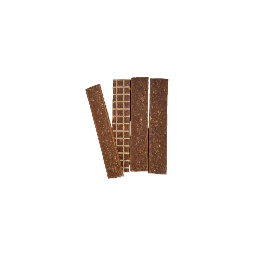 PRZYSMAKI DLA PSA NATURALNE PASKI MIĘSNE WOŁOWINA-DRÓB HARDER BROWNIE 200G